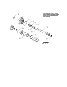 Hydro-Gear Wheel Motor parts for Ariens Rear-Engine Riding Mower 99231200 (1000-999999) from AppliancePartsPros.com