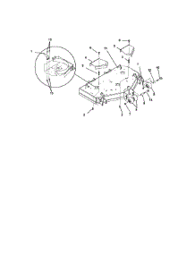 Deck / Anti-Scalp Rollers / Belt Covers parts for Ariens Rear-Engine Riding Mower 99231200 (1000-999999) from AppliancePartsPros.com