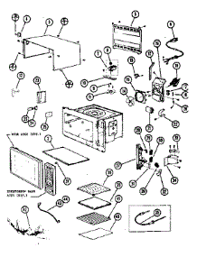 Magnetron And Air Flow parts for Kenmore Countertop Microwave 996.64(1988) (99664(1988), 996 64(1988)) from AppliancePartsPros.com