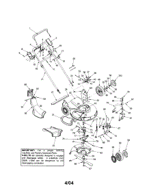 Engine / Housing / Handle parts for Cub Cadet Gas Walk-Behind Mower 997 from AppliancePartsPros.com