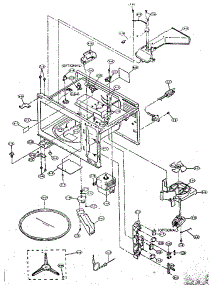 Oven parts for Kenmore Countertop Microwave 997.33(1988) (99733(1988), 997 33(1988)) from AppliancePartsPros.com