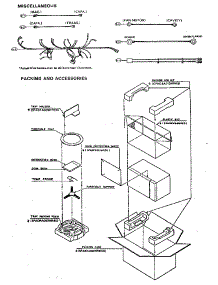 Packing And Accessories parts for Kenmore Countertop Microwave 997.33(1988) (99733(1988), 997 33(1988)) from AppliancePartsPros.com