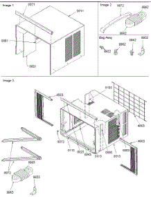 Outer Case Assembly parts for Amana Room Air Conditioner 9M12TA-P1214701R from AppliancePartsPros.com
