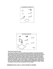 Overhaul Kit / Gasket Set parts for Briggs & Stratton Lawn & Garden Engine 9P702-0027-F1 from AppliancePartsPros.com