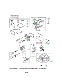 Cylinder / Crankshaft / Sump parts for Briggs & Stratton Lawn & Garden Engine 9T802-1075-B1 from AppliancePartsPros.com