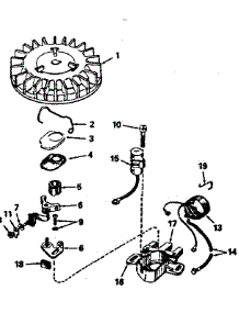 Rewind Starter parts for Tecumseh Lawn & Garden Engine A THRU ZZR6 from AppliancePartsPros.com