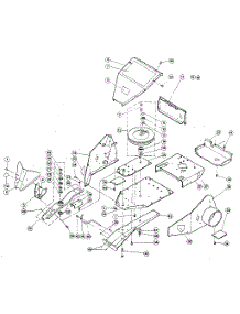 Flywheel Assembly parts for Troy-Bilt Gas Walk-Behind Mower A0000100 from AppliancePartsPros.com