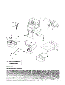 Engine parts for Ariens Front-Engine Lawn Tractor A175BG42 (96016002300) from AppliancePartsPros.com