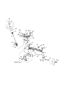 Steering parts for Ariens Front-Engine Lawn Tractor A2246YT (96046001700) from AppliancePartsPros.com