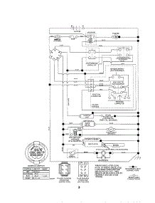 Schematic Diagram parts for Ariens Front-Engine Lawn Tractor A2346YT (96046001900) from AppliancePartsPros.com