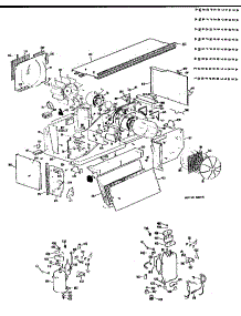 Compressor / Fan Motor parts for Ge Central Air Conditioner A2B678EPFSWA from AppliancePartsPros.com