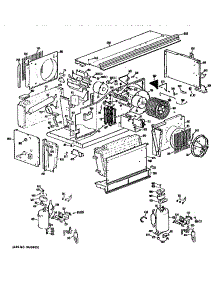Chassis parts for Ge Central Air Conditioner A3B589DGELQ2 from AppliancePartsPros.com