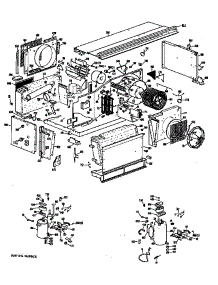 Chassis parts for Ge Central Air Conditioner A3B788EVFSD2 from AppliancePartsPros.com