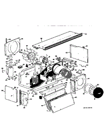 Chassis parts for Ge Central Air Conditioner A4B568DAELQ1 from AppliancePartsPros.com