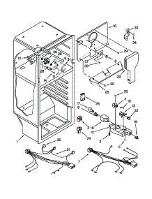 Liner Parts parts for Amana Top-Mount Refrigerator A4TCNWFBW01 from AppliancePartsPros.com