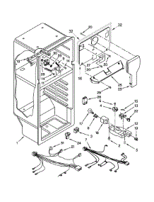 Liner Parts parts for Amana Top-Mount Refrigerator A4TXCGFBW01 from AppliancePartsPros.com