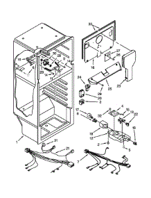 Liner Parts parts for Amana Top-Mount Refrigerator A8RXCGFXW03 from AppliancePartsPros.com