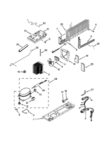 Unit Parts parts for Amana Top-Mount Refrigerator A8TXNGFBW01 from AppliancePartsPros.com