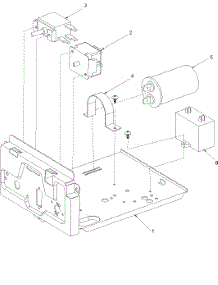 Control Assembly parts for Amana Room Air Conditioner AAC141SRA-PAAC141SRA0 from AppliancePartsPros.com