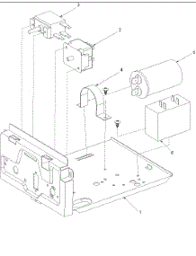 Control Assembly parts for Amana Room Air Conditioner AAC202SRA-PAAC202SRA0 from AppliancePartsPros.com