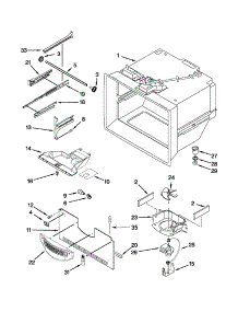 Freezer Liner Parts parts for Amana Bottom-Mount Refrigerator ABB2224BRB00 from AppliancePartsPros.com