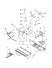 Unit Parts parts for Amana Bottom-Mount Refrigerator ABB2224BRW00 from AppliancePartsPros.com