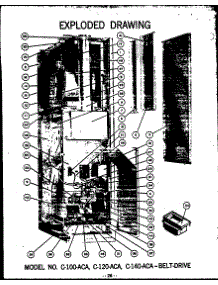 (C-100-Aca) (C-120-Aca) (C-140-Aca) parts for Amana Heating Cooling Combined Unit AC120C5 from AppliancePartsPros.com