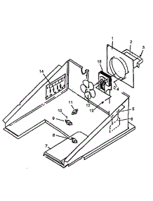 Control Compartment parts for Amana Electric Wall Oven ACO27DK-P1132343NK from AppliancePartsPros.com