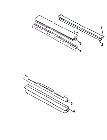 Control Panel Trim parts for Amana Electric Wall Oven ACO27SEW1/P1132333NW from AppliancePartsPros.com