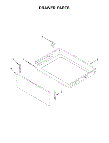 Drawer Parts parts for Amana Electric Range ACR4303MFS2 from AppliancePartsPros.com