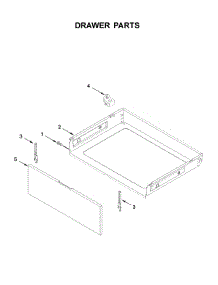 Drawer Parts parts for Amana Electric Range ACR4303MFS3 from AppliancePartsPros.com