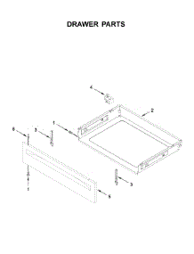 Drawer Parts parts for Amana Electric Range ACR4303MFS4 from AppliancePartsPros.com