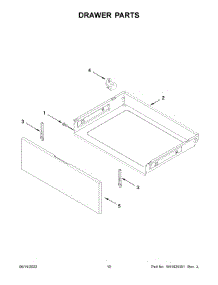 Drawer Parts parts for Amana Electric Range ACR4303MMS0 from AppliancePartsPros.com