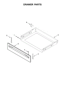 Drawer Parts parts for Amana Electric Range ACR4503SFS2 from AppliancePartsPros.com