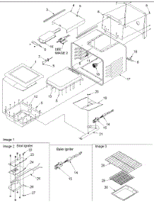 Cavity parts for Amana Gas Range ACS3350AW-PACS3350AW0 from AppliancePartsPros.com