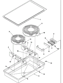 Act100(Ribbon Radiant, 6"8") (Act100e / P1133380ne) (Act100w / P1133380nw) (Akes3060e / P1131752ne) (Akes3060e / P1131756ne) (Akes3060e / P1131758ne) (Akes3060ww / P1131752nww) (Akes3060ww / P1131756nww) (Akes3060ww / P1131758nww) parts for Amana Electric Cooktop ACX100-P1133389N from AppliancePartsPros.com