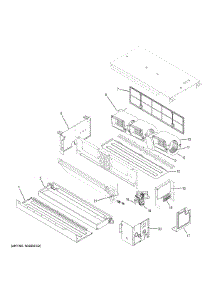 Room Air Conditioner parts for  Air Handler AD18SL2VHA from AppliancePartsPros.com