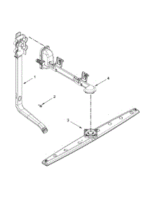 Upper Wash And Rinse Parts parts for Amana Dishwasher ADB1100AWB4 from AppliancePartsPros.com