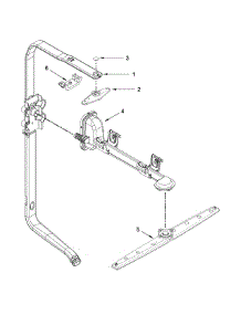 Upper Wash And Rinse Parts parts for Amana Dishwasher ADB1700ADW1 from AppliancePartsPros.com