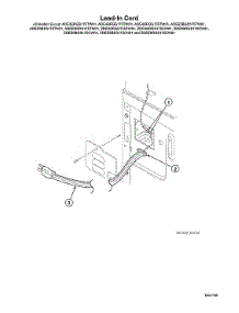 Lead-In Cord parts for Speed Queen Dryer ADGE9BSS115TN01-THRU-S#1912999999 from AppliancePartsPros.com