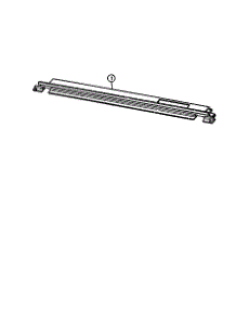 Mini Rail parts for Amana Electric Range ADM1C-P8592803S from AppliancePartsPros.com