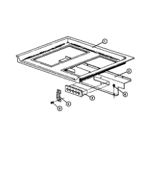 Range Top Section parts for Amana Electric Range ADMIC-P8592801S from AppliancePartsPros.com