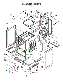 Chassis Parts parts for Amana Electric Range AEP222VAW3 from AppliancePartsPros.com
