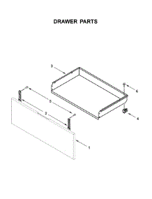 Drawer Parts parts for Amana Electric Range AER6603SFS2 from AppliancePartsPros.com