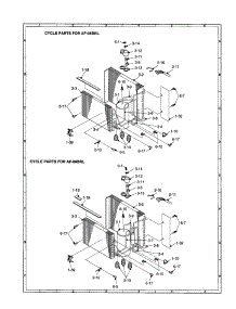 Cycle Parts For Af-05Brl / Af-08Brl parts for Sharp Room Air Conditioner AF-05BRL from AppliancePartsPros.com