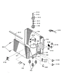 Cycle Parts parts for Sharp Room Air Conditioner AF-06ERL from AppliancePartsPros.com