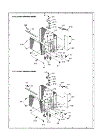 Cycly parts for Sharp Room Air Conditioner AF-08BML from AppliancePartsPros.com