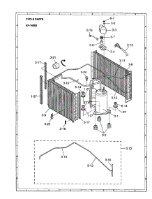 Cycle Parts parts for Sharp Room Air Conditioner AF-1906Y from AppliancePartsPros.com