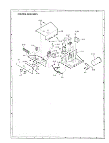 Control Box parts for Sharp Room Air Conditioner AF-2407Y from AppliancePartsPros.com