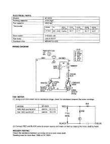 Wiring Diagram parts for Sharp Room Air Conditioner AF-500X from AppliancePartsPros.com